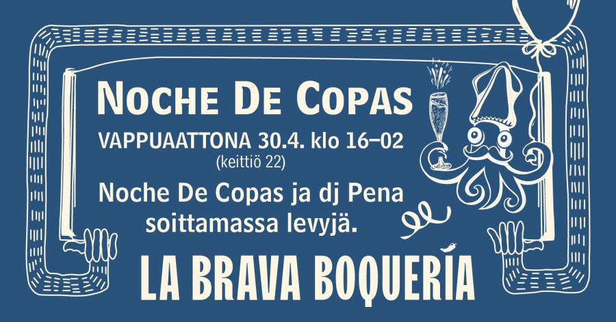 Noche de Copas La Brava Boqueriassa